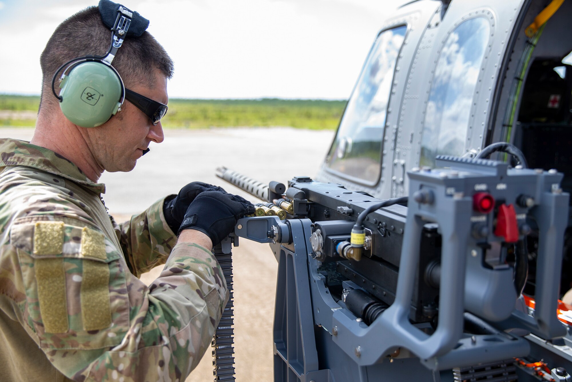 Jolly Green live fire