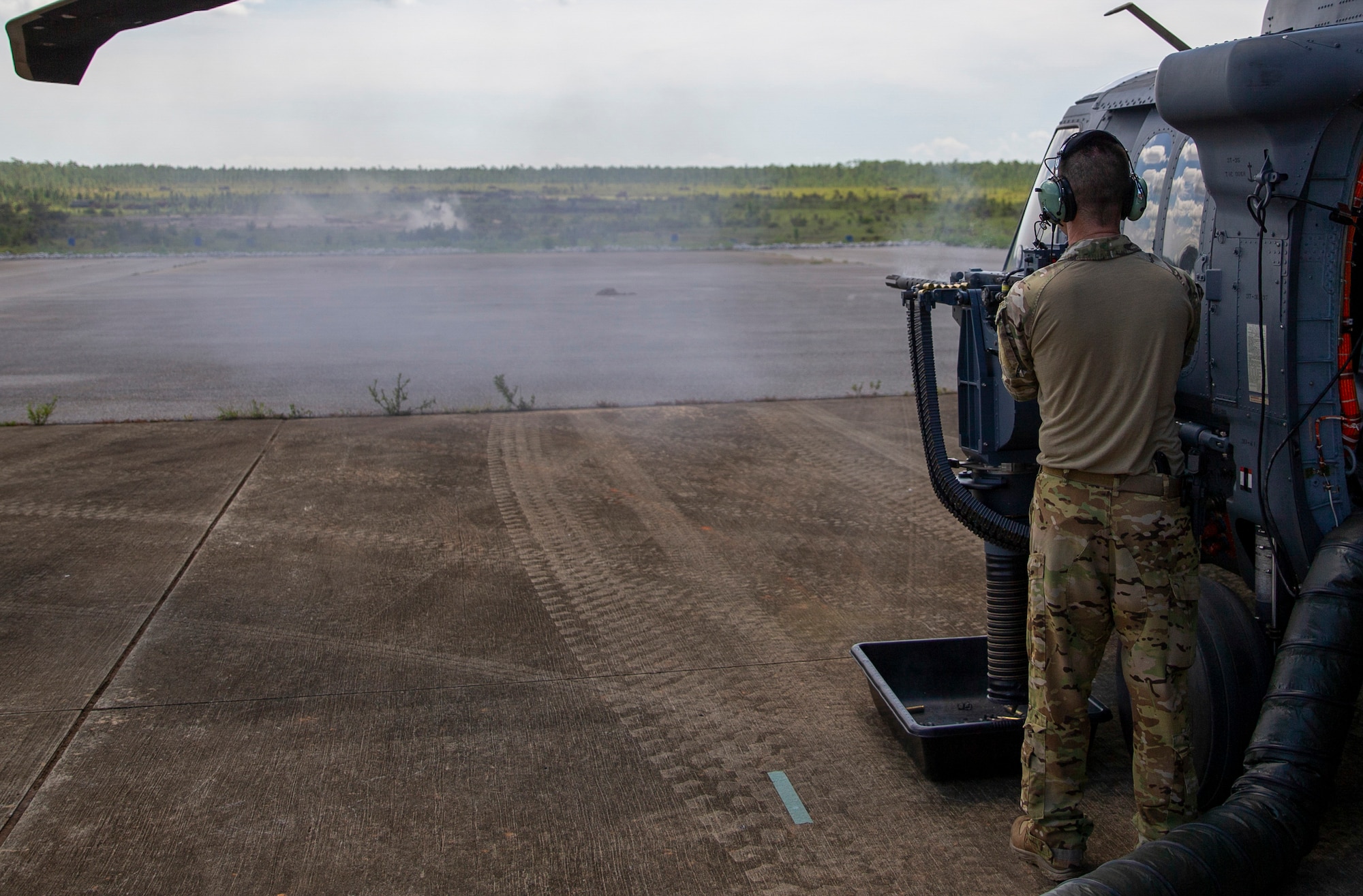 Jolly Green live fire