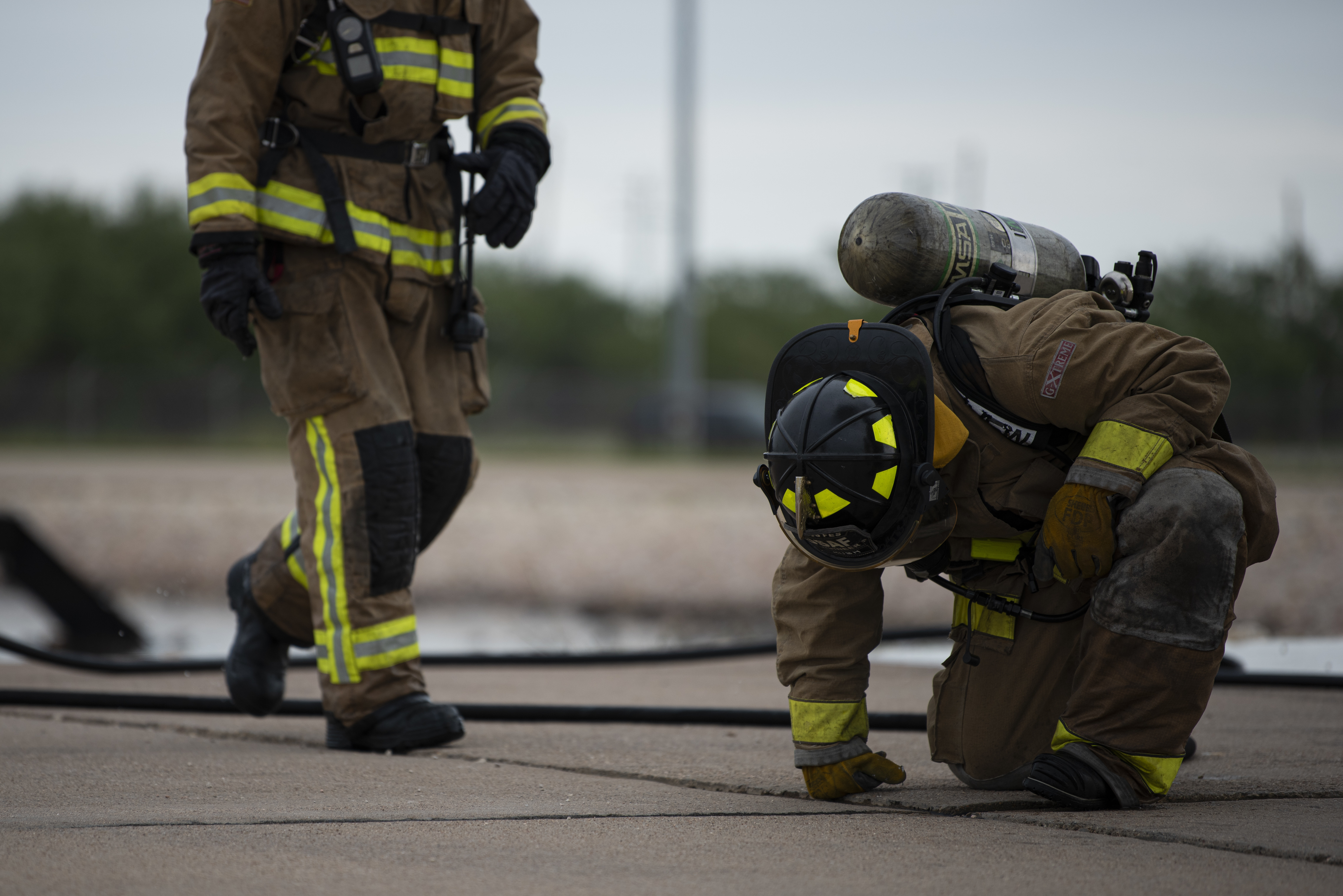 Dyess AFB firefighter training gets heated > Dyess Air Force Base