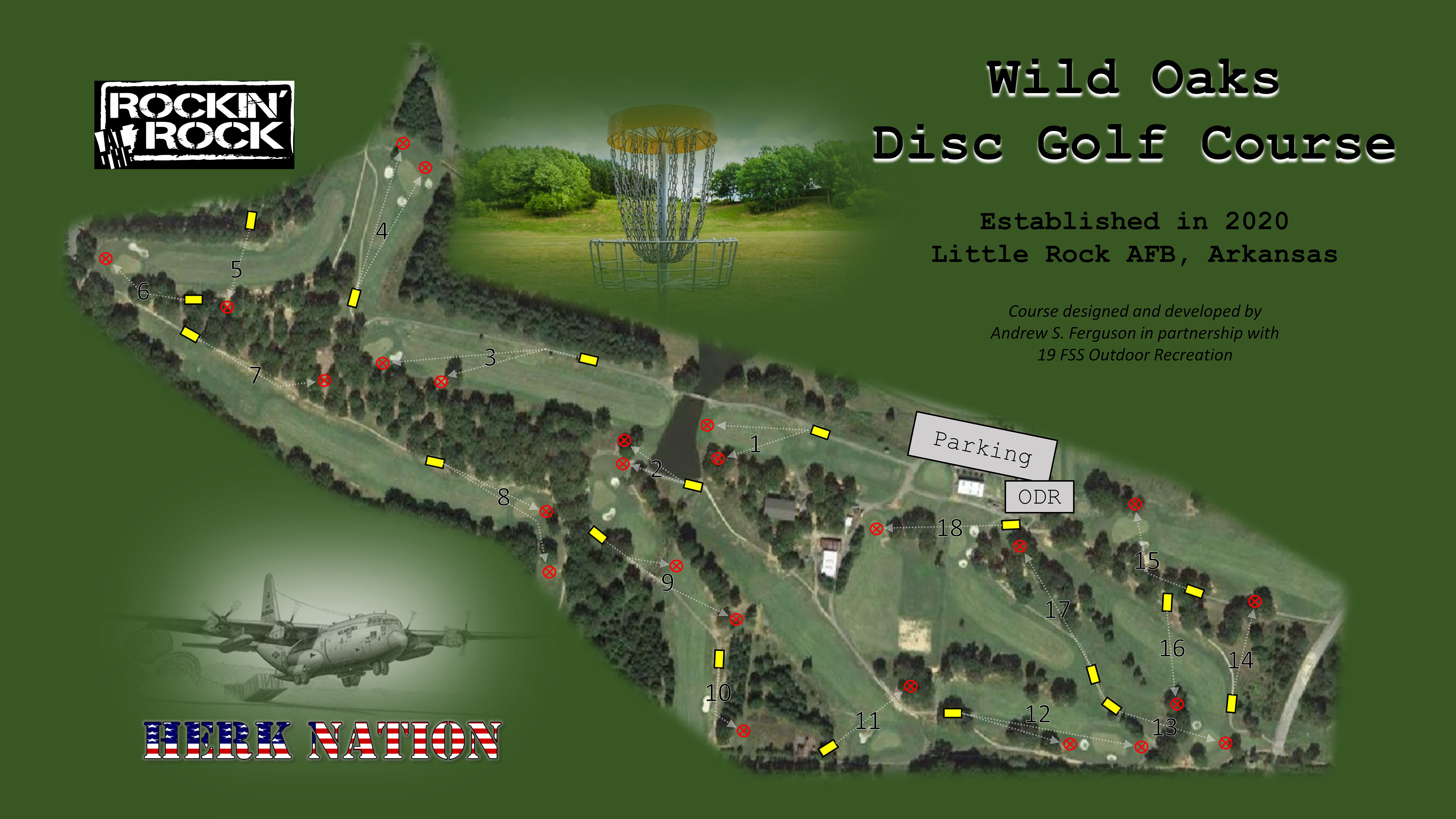 19th AW aces third space initiative with disc golf course > Little