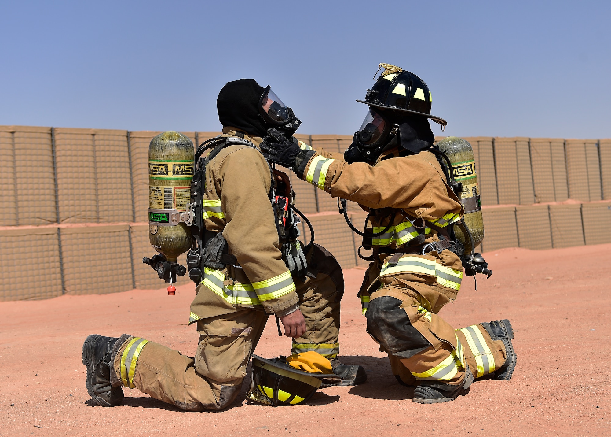 378 ECES firefighters train to save lives
