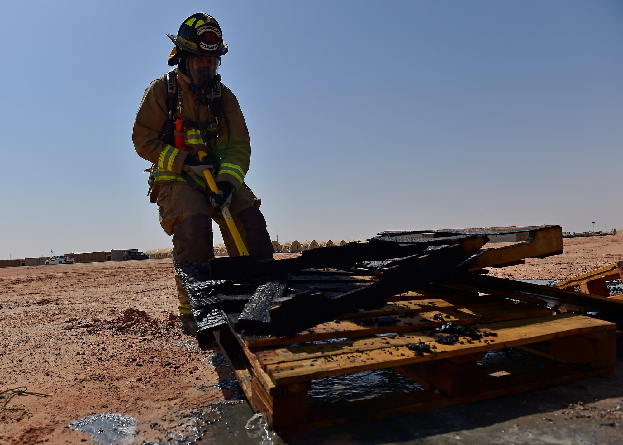 378 ECES firefighters train to save lives