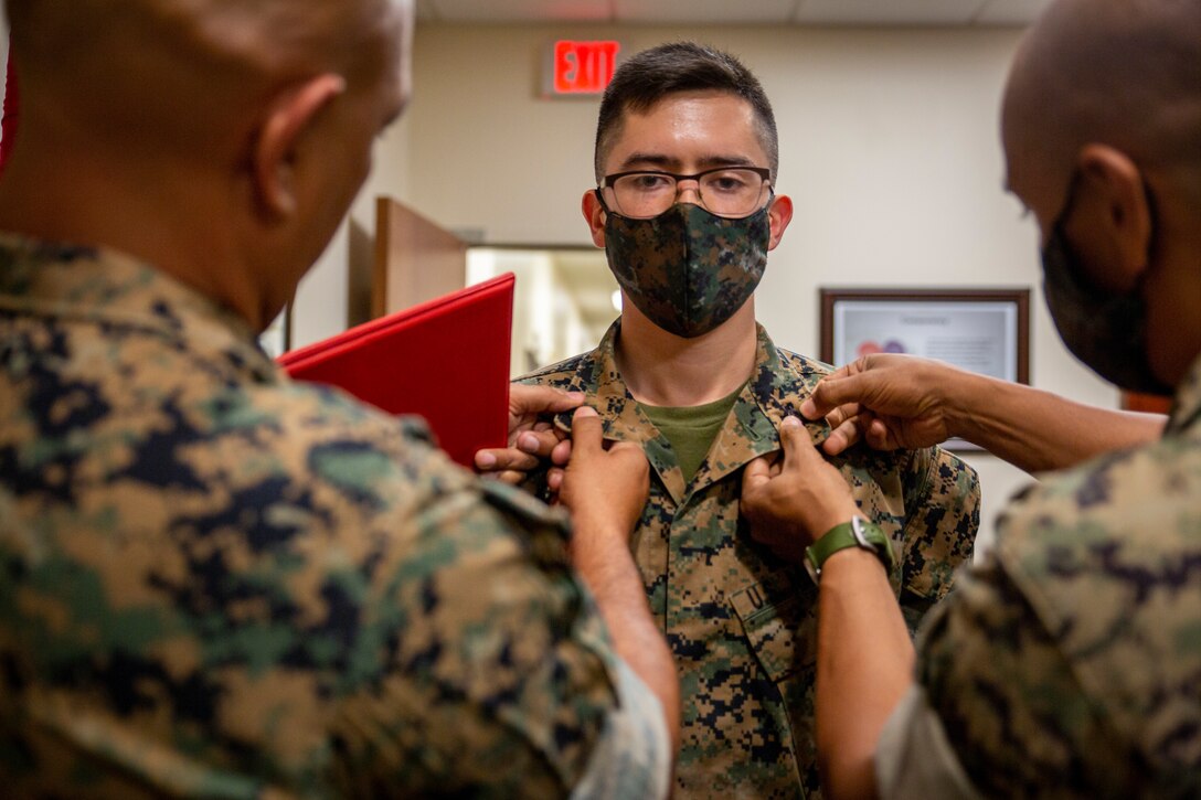 MARFORSOUTH congratulates the newly promoted Cpl Walter Corthell. Thank you for your hard work and dedication to the U.S. Marine Corps.