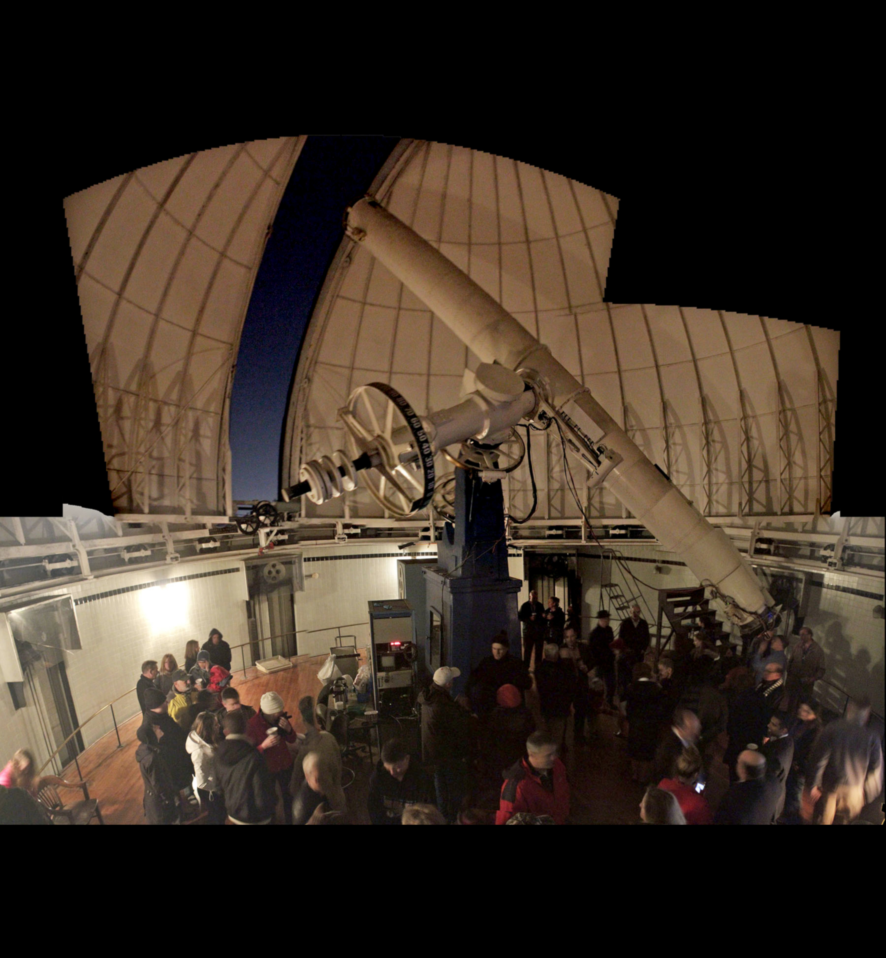 USNO's "Great Equatorial" 26-inch refracting telescope, completed in 1873 and stilll used for scientific research.