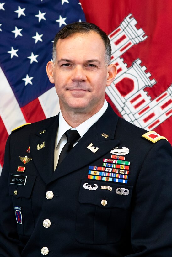Commander and District Engineer Colonel Paul Culberson