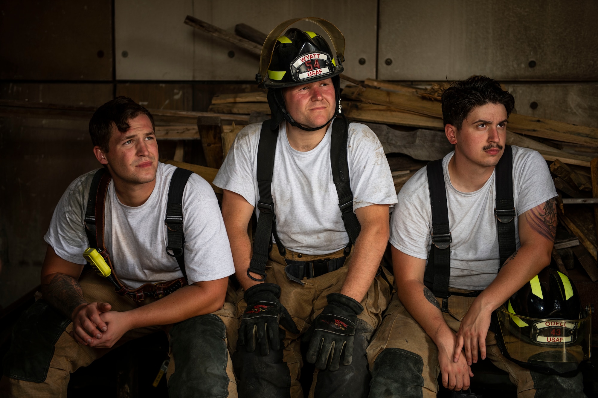 SJAFB Fire Dept. conducts live-fire training to improve readiness and efficiency.