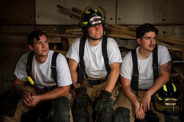 SJAFB Fire Dept. conducts live-fire training to improve readiness and efficiency.