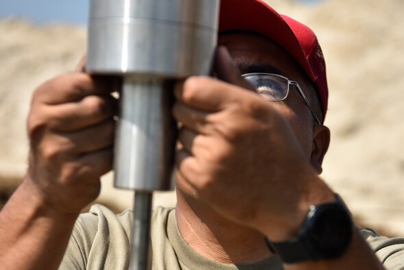 a photo of an Airman working