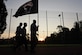 U.S. Air Force Airmen, assigned to the 86th Security Forces Squadron, carry the POW/MIA flag around the base track to commemorate National POW/MIA Recognition Day at Ramstein Air Base, Germany, Sept. 18, 2020.