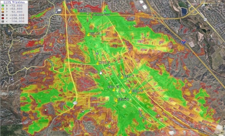 A 4G/LTE communication network with 5G components will allow dynamic analytics of AV and other sensor data.