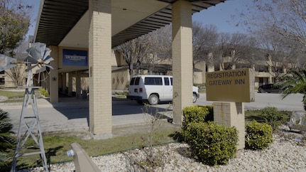 A Feb. 2, 2020 photo of empty lodging facilities at Joint Base San Antonio-Lackland, Texas.