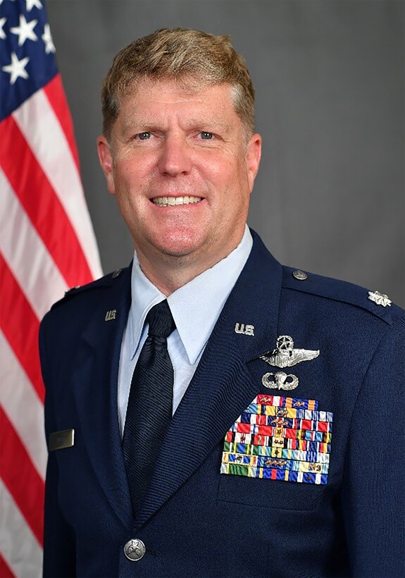 Official photo for Lt. Col. Charles Huber, 457th Fighter Squadron