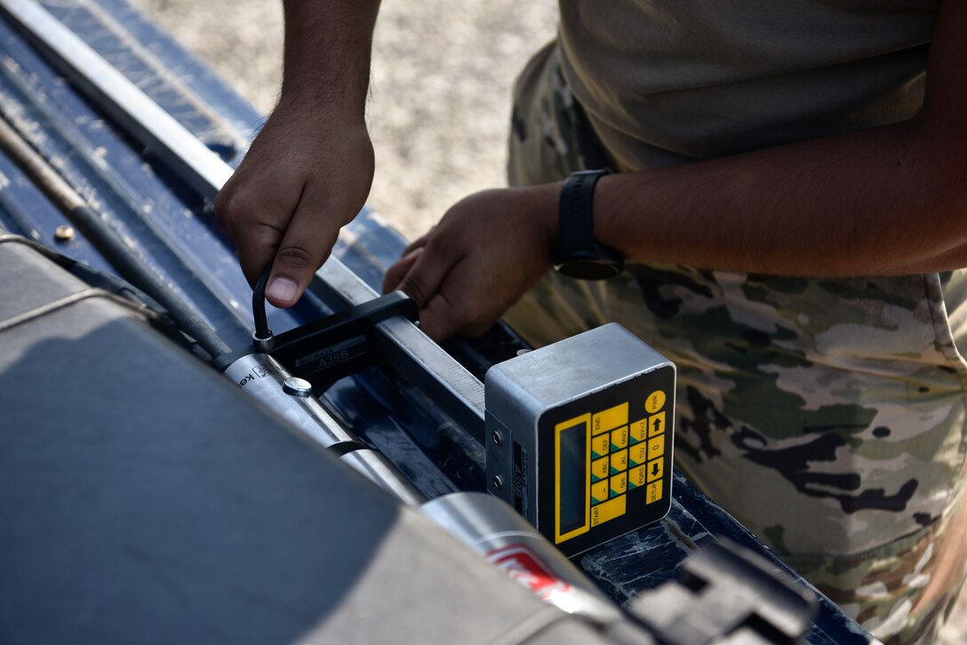 a photo of an Airman working