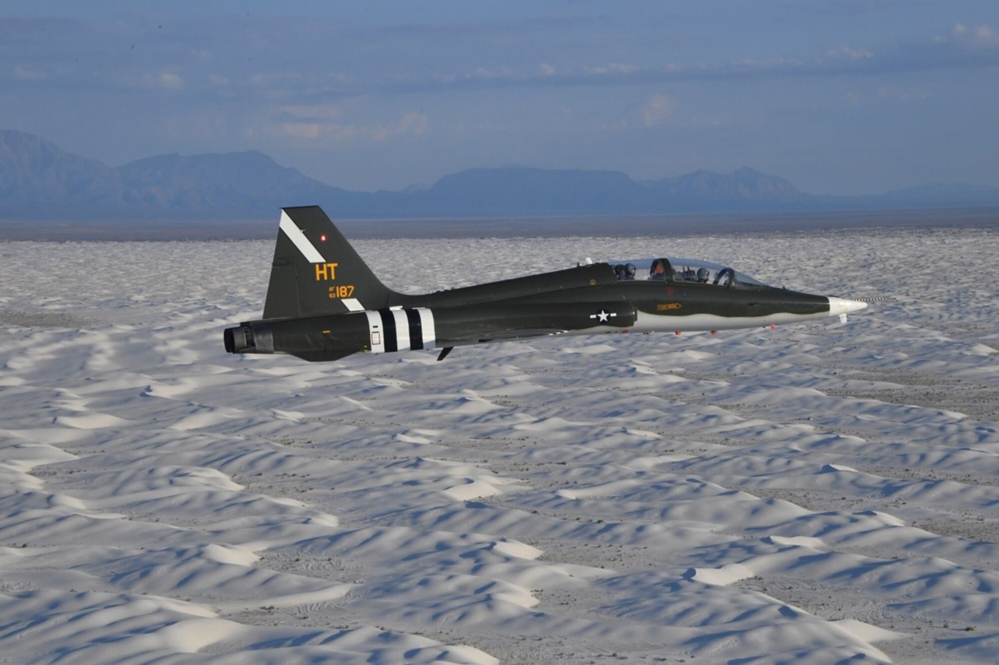 Kubernetes is being implemented on the instrumentation system of T-38 aircraft for a flight test by the Arnold Engineering Development Complex 586th Flight Test Squadron, Holloman Air Force Base, N.M. (U.S. Air Force photo)