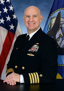 Official portrait of Capt. Joe Spears, the commanding officer of Cryptologic Warfare Group (CWG) 6 and Commander, Task Force (CTF) 1060.