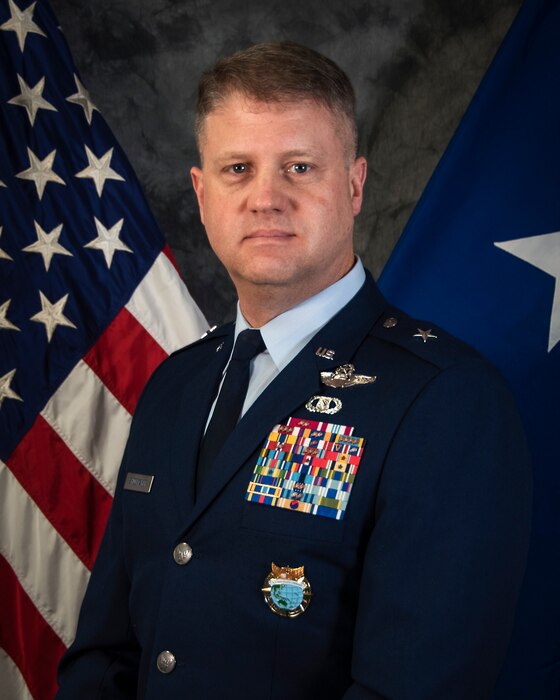 This is the official portrait of Brig. Gen. David G. Shoemaker.
