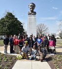 Local students from Ballou High School, Hart Middle School, and Leckie and Patterson Elementary Schools were welcomed to the U.S. Naval Research Laboratory (NRL) to participate in the White House initiated National Day at the Lab. The White House launched the event in conjunction with the White House Council on Women and Girls (CWG) and My Brother's Keeper (MBK) initiatives to inspire young people's interest in science, technology, engineering, and math (STEM).