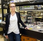 Dr. Meredith Hutchinson is the president of the Women in Science and Engineering (WISE) organization at the U.S. Naval Research Laboratory. “I want to support and highlight the work that women do here,” said Hutchinson, who conducts research in the lab’s Optical Science Division.