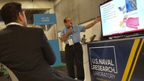 Dr. D.K. Panda, a professor at Ohio State Univ. leads discussion on Message Passing Interface (MPI) at NRL booth during the Supercomputing 2016 Conference.