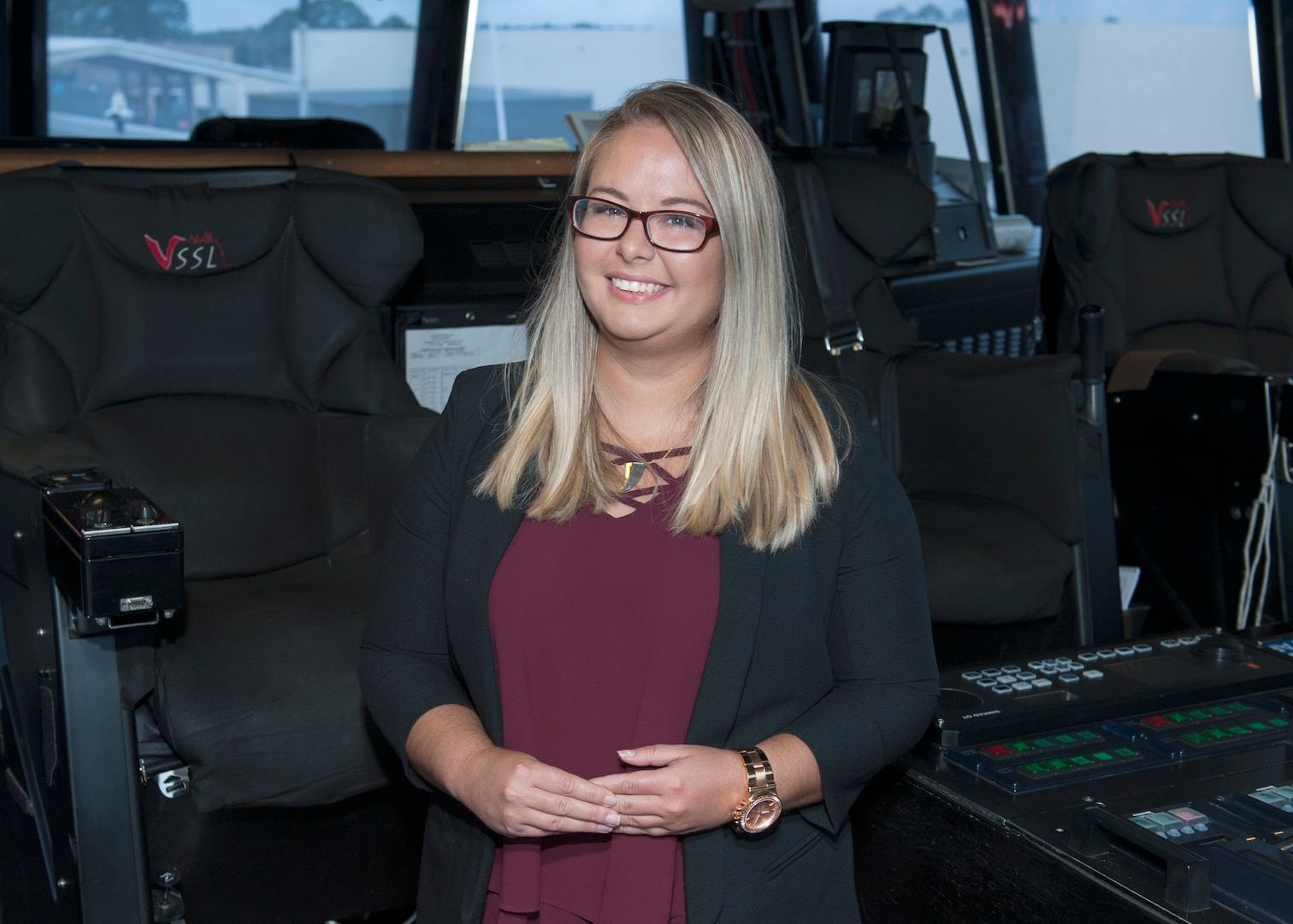 Nicole Waters, NSWC PCD branch head and former Advanced Mine Simulation System (AMISS) test director, received the Department of the Navy Test and Evaluation Team Award.