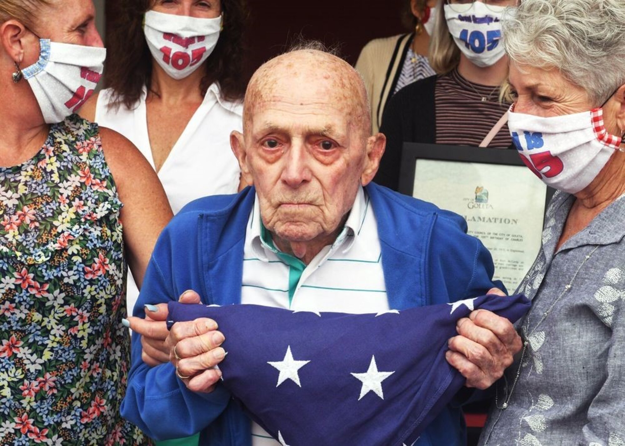Photo from 105th birthday celebration