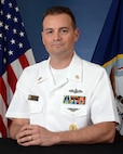 Official portrait of Master Chief David P. Martinez, command master Chief, Naval Computer and Telecommunications Area Master Station (NCTAMS) Pacific.
