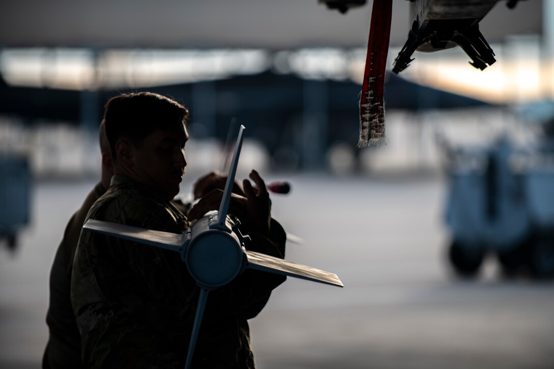 Airmen assigned tho the 333rd Aircraft Maintenance Unit keep jets and weapons prepared for operations.