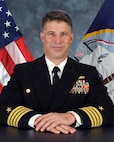 Official portrait of Capt. Chris Kopach, commander, Naval Information Warfare Training Group (NIWTG) headquarters.