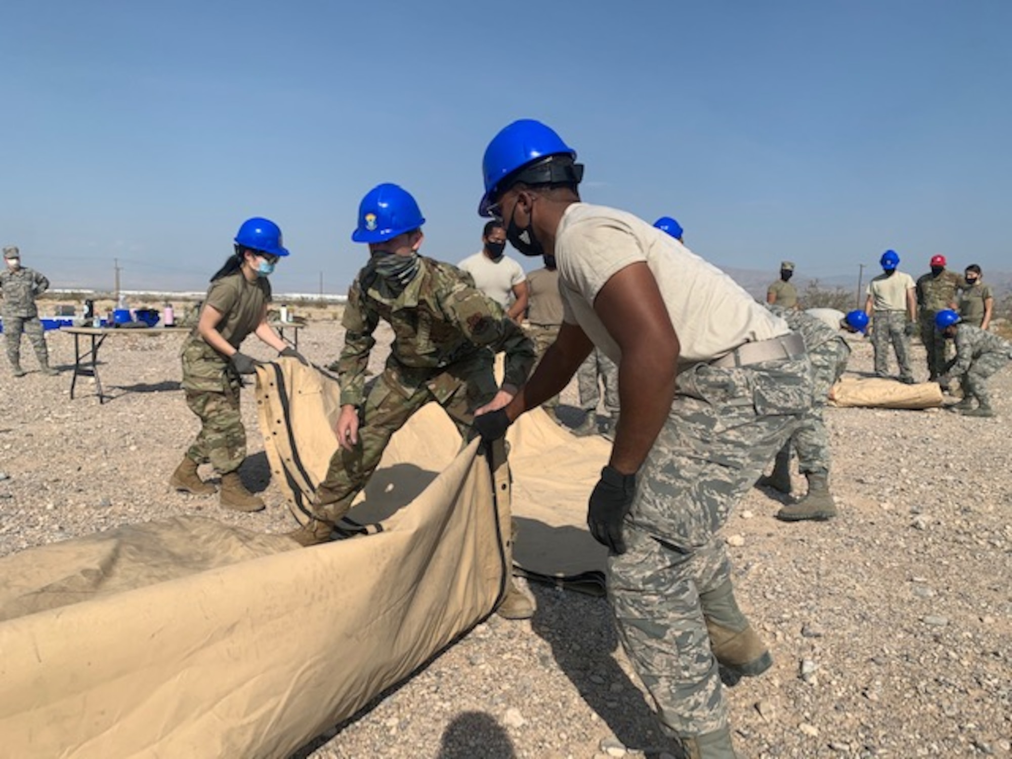 The 926th Force Support Squadron participated in a Super Unit Training Assembly, Sept. 12-15, at Nellis Air Force Base, Nevada.