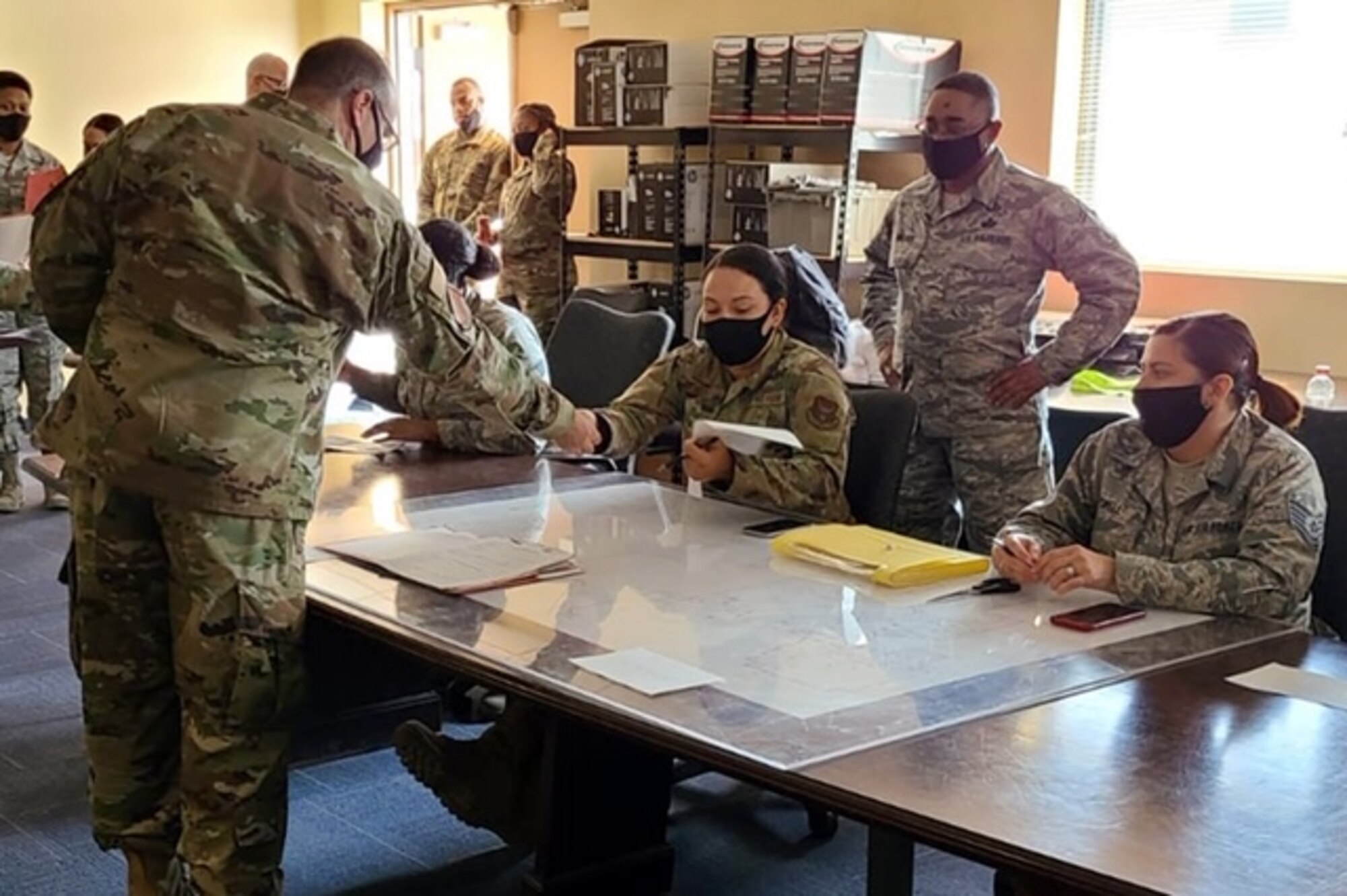 The 926th Force Support Squadron participated in a Super Unit Training Assembly, Sept. 12-15, at Nellis Air Force Base, Nevada.