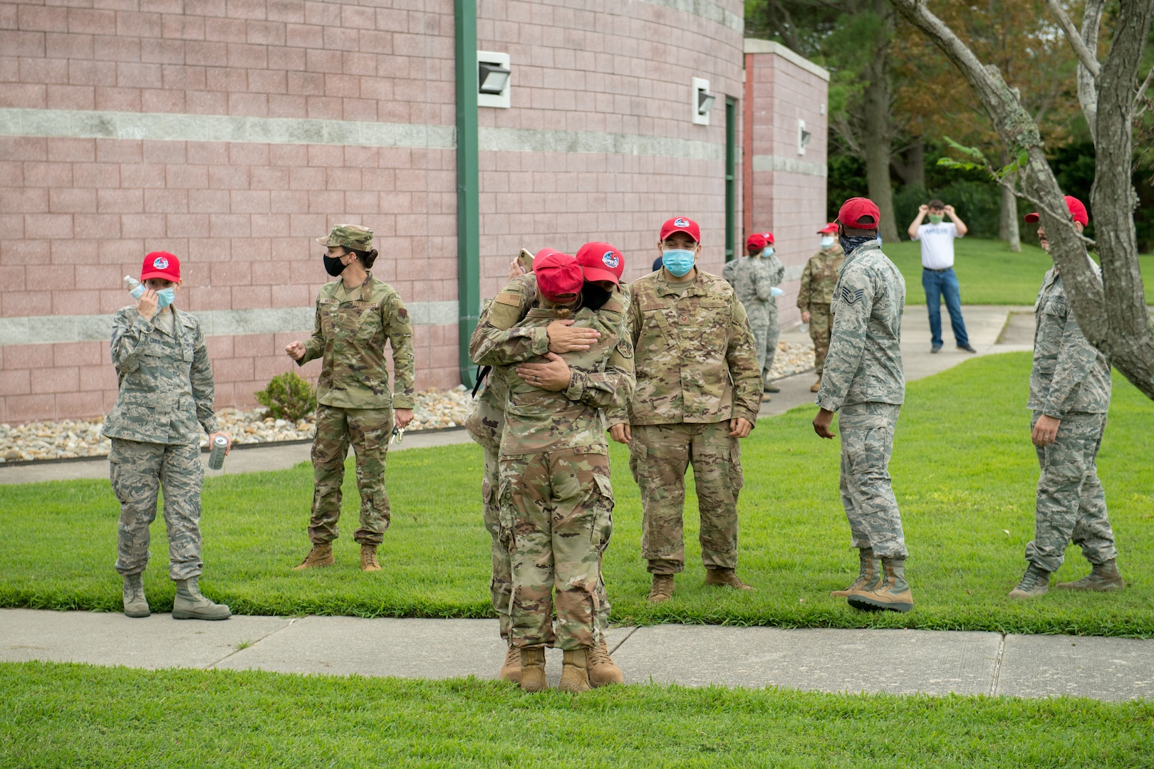 203rd RED HORSE Airmen depart for federal deployment