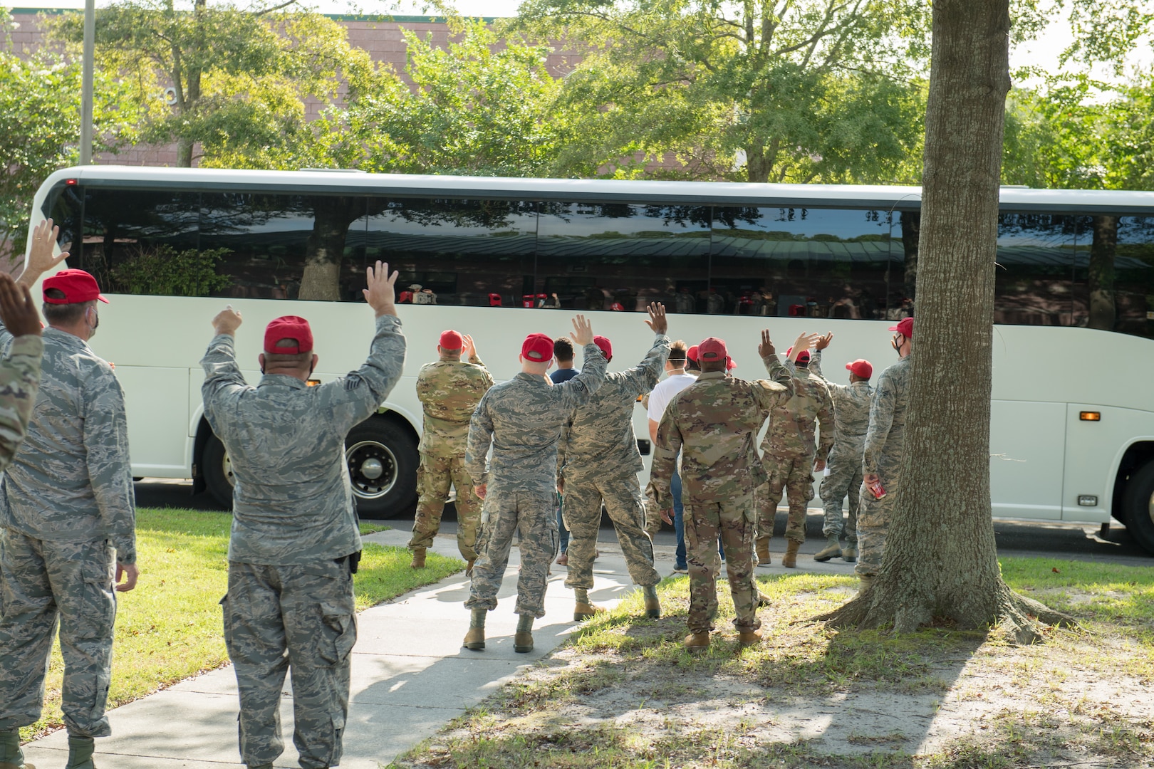 203rd RED HORSE Airmen depart for federal deployment