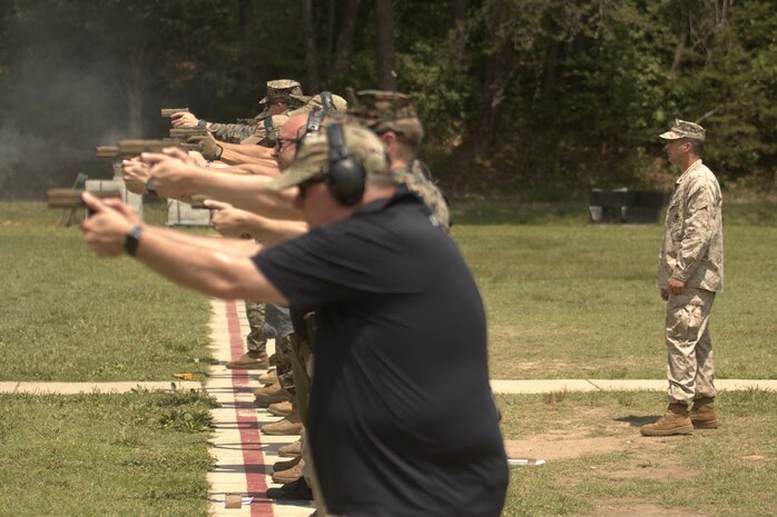 Marine Corps fields first new service pistol in 35 years