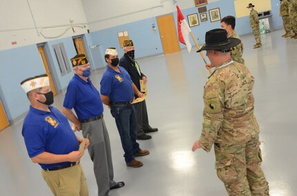 Cav Soldiers recognize Smithfield VFW for support