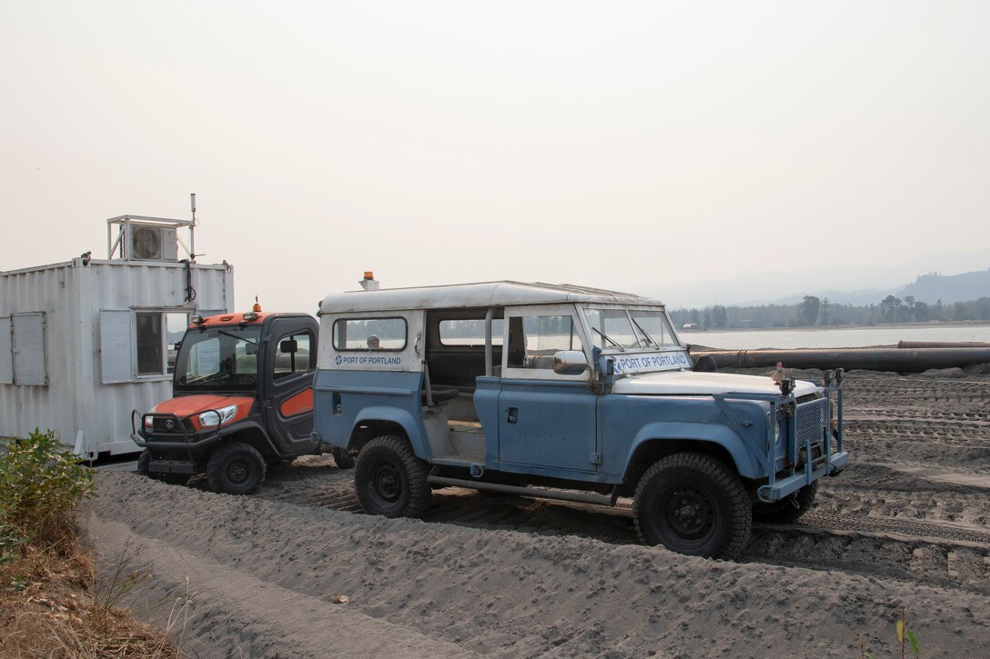 The U.S. Army Corps of Engineers completed dredged material placement at Pancake Point on Puget Island in Washington, Sept. 12, 2020. The project provided beach nourishment to an approximately 3000-foot stretch of shoreline on the Washington side of the Columbia River.