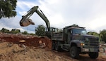 Georgia Army National Guard Soldiers spent nearly 10 days on Fort Benning as part of a joint project, giving Soldiers “stick time” on the heavy equipment that is part of their trade while reducing the installation’s footprint.