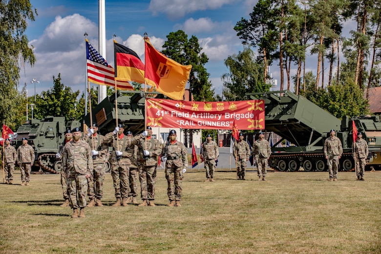 41st Field Artillery Brigade comes to fruition and changes command in