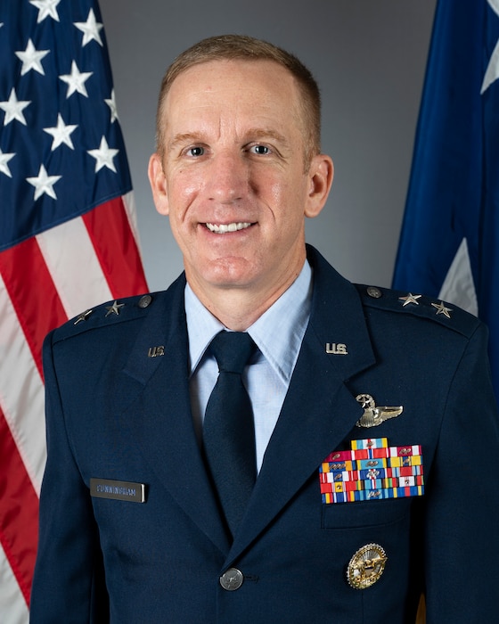 This is the official photo of Maj. Gen. Case A. Cunningham.