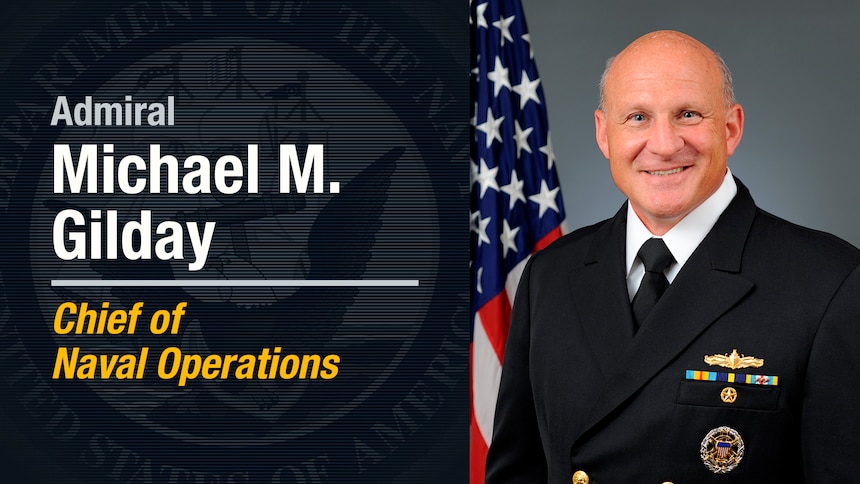 Chief of Naval Operations Admiral Michael M. Gilday