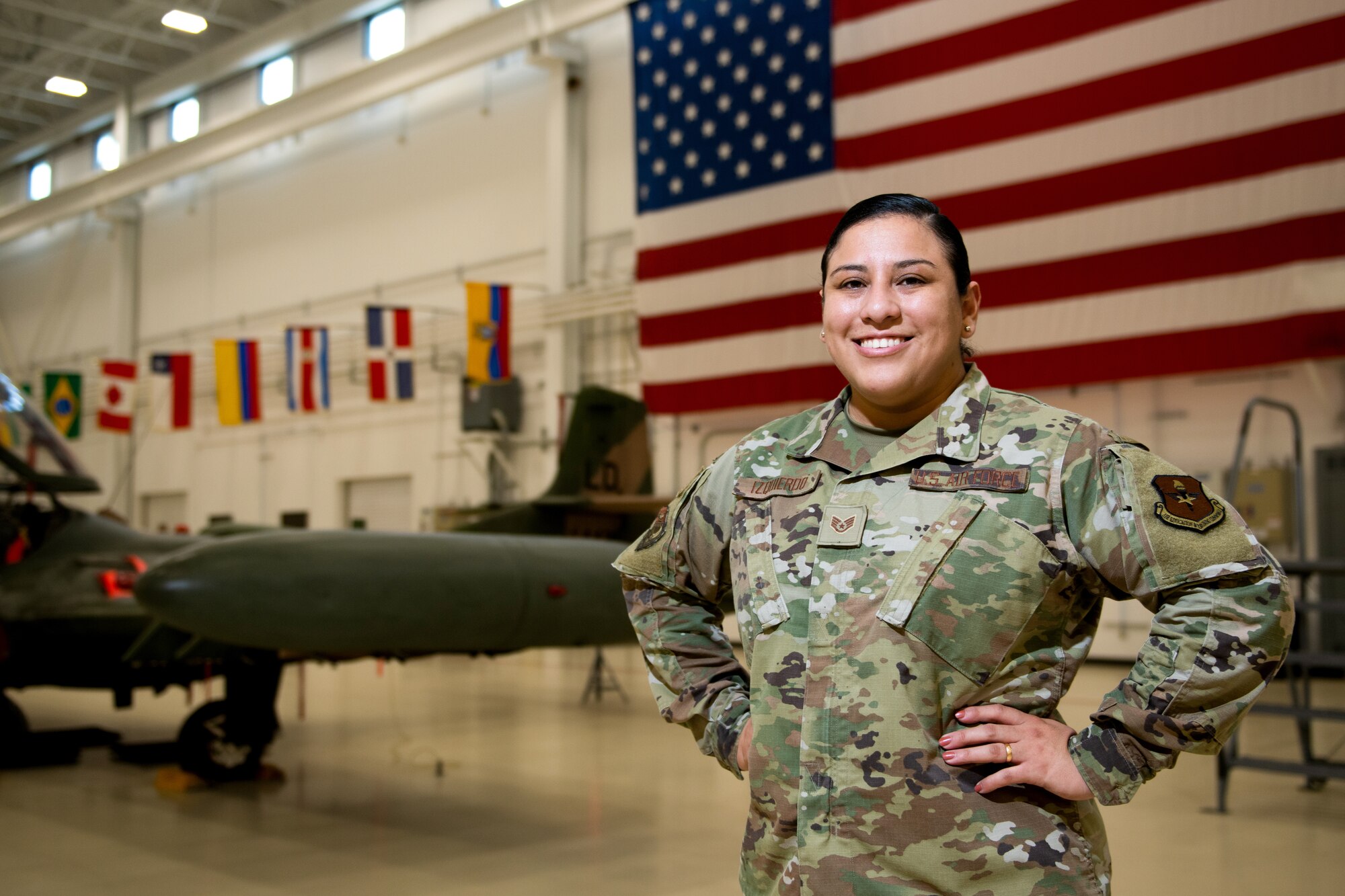 U.S. Air Force Staff Sgt. Soleine Izquierdo, Inter-American Air Forces Academy international student manager, has been in the military for seven years and eight months. She has overcome much, and knows many people do not understand the significance of that.