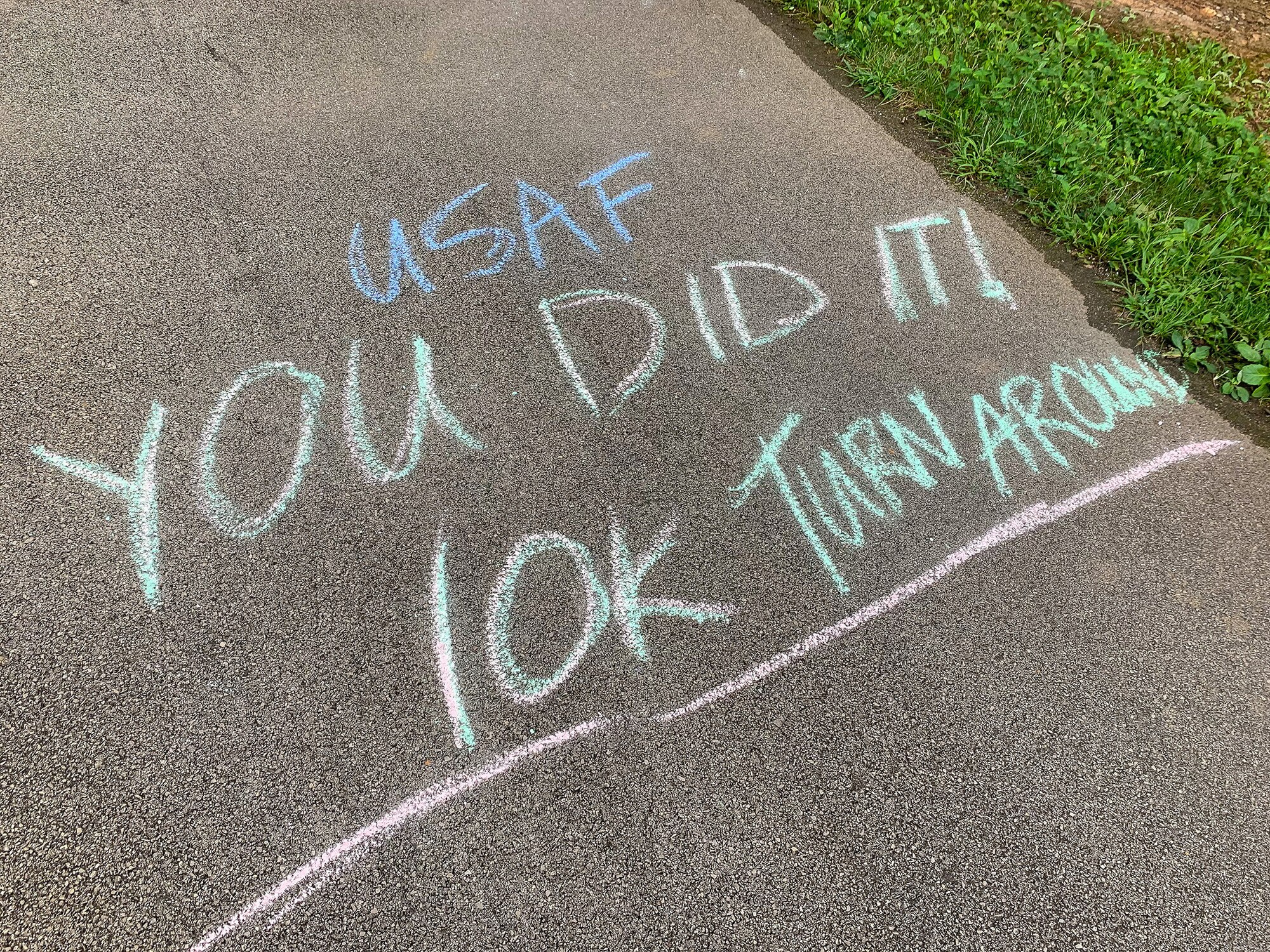 Chalk message