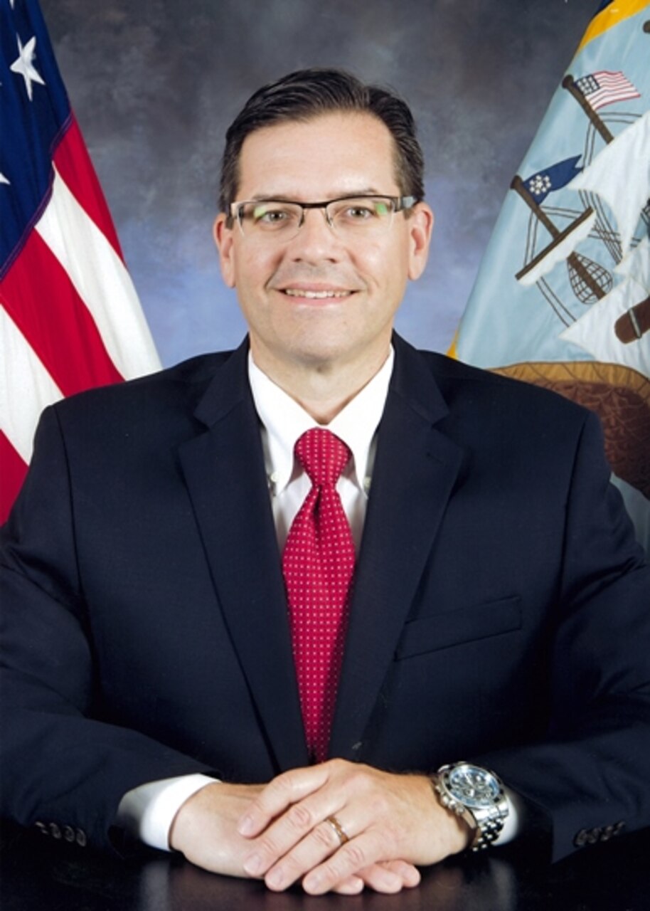 Mr. Donald L. Hoffer, executive director, Submarine Force Atlantic, official portrait.