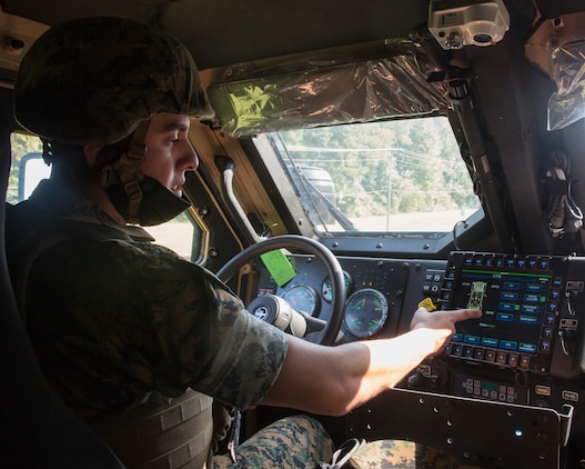 Leaders with MARFORCOM, SSP visit MCSFR for a JLTV Demonstration ...