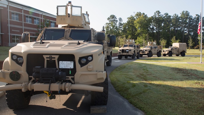 The JLTV is being fielded as a replacement for the High Mobility Multi-purpose Wheeled Vehicles currently in use at MCSFR.