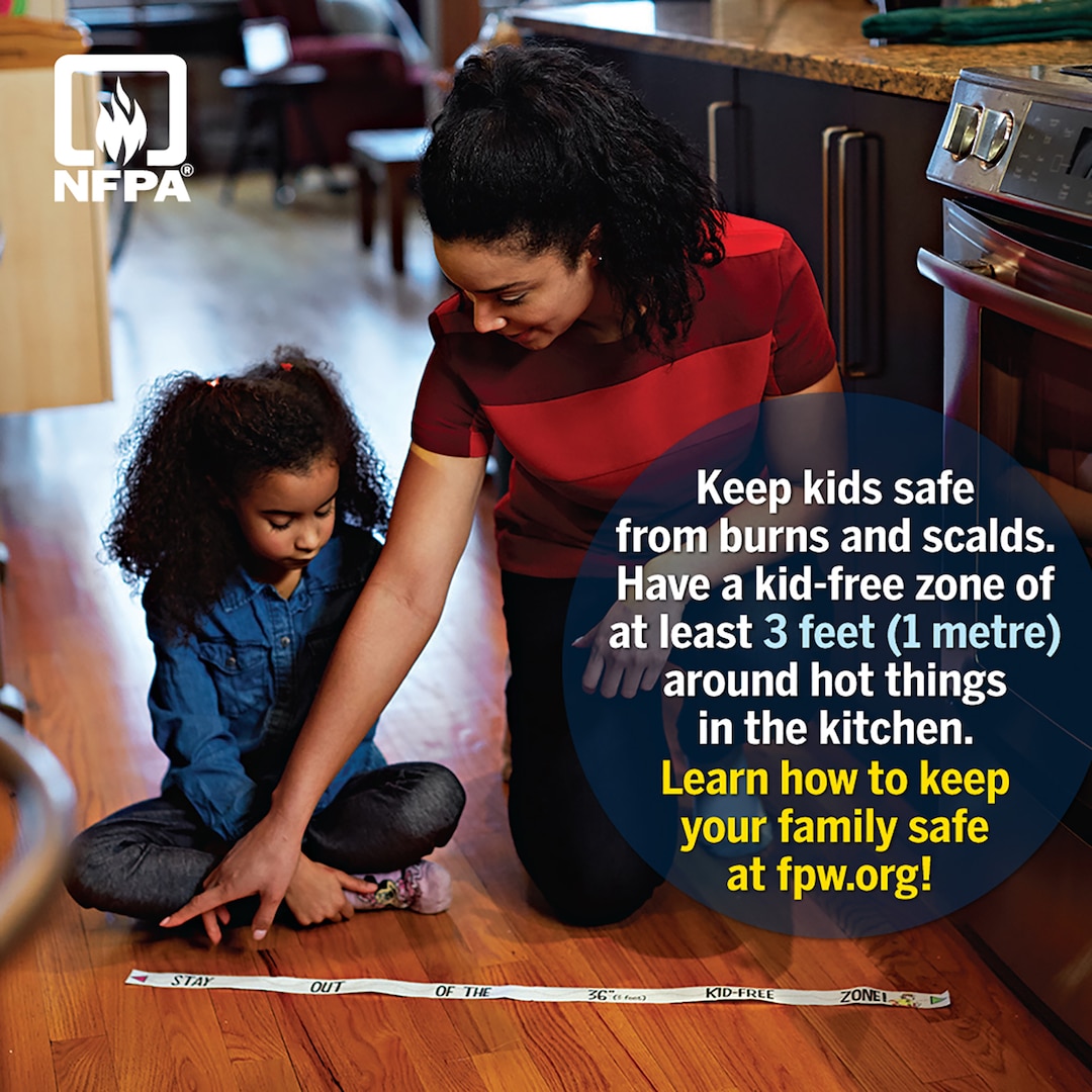 Joint Base San Antonio Fire Emergency Services is teaming up with the National Fire Protection Association, or NFPA – the official sponsor of Fire Prevention Week for more than 90 years —to promote this year’s Fire Prevention Week campaign titled “Serve Up Fire Safety in the Kitchen!”