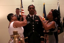 Soldier receives new rank