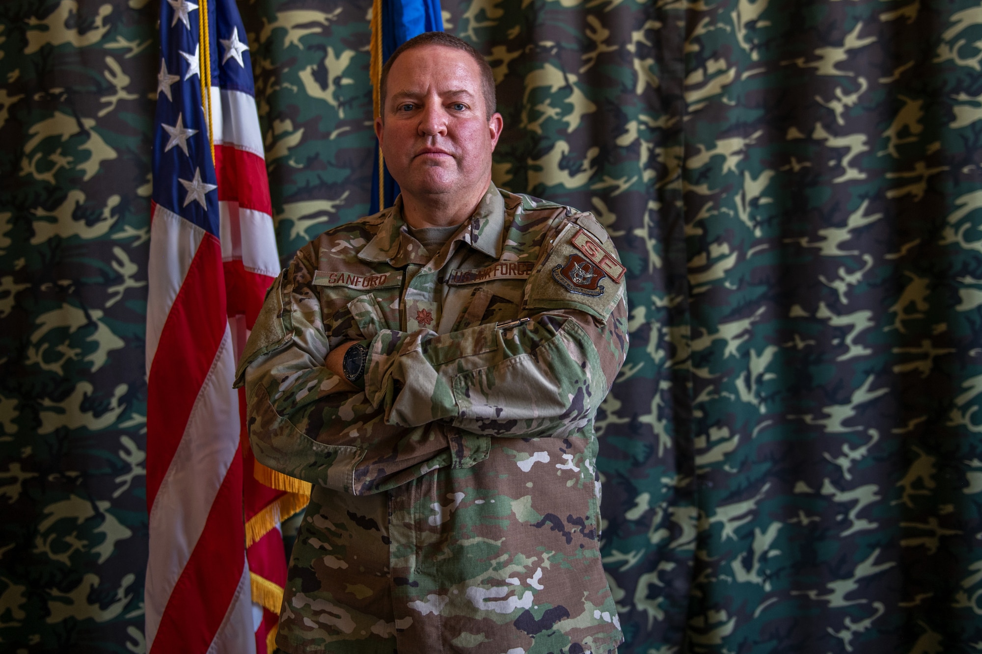 Maj. Robert Sanford, who serves part time as the 419th Security Forces Squadron commander at Hill Air Force Base, Utah, was recently appointed as a circuit court judge in Wyoming