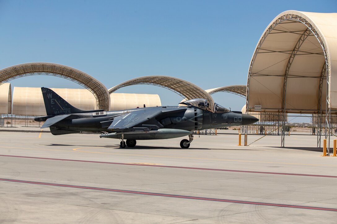 Marines and Sailors with Marine Attack Squadron (VMA) 214 return from deployment in support of Operation Inherent Resolve to Marine Corps Air Station (MCAS) Yuma, July 25, 2020.