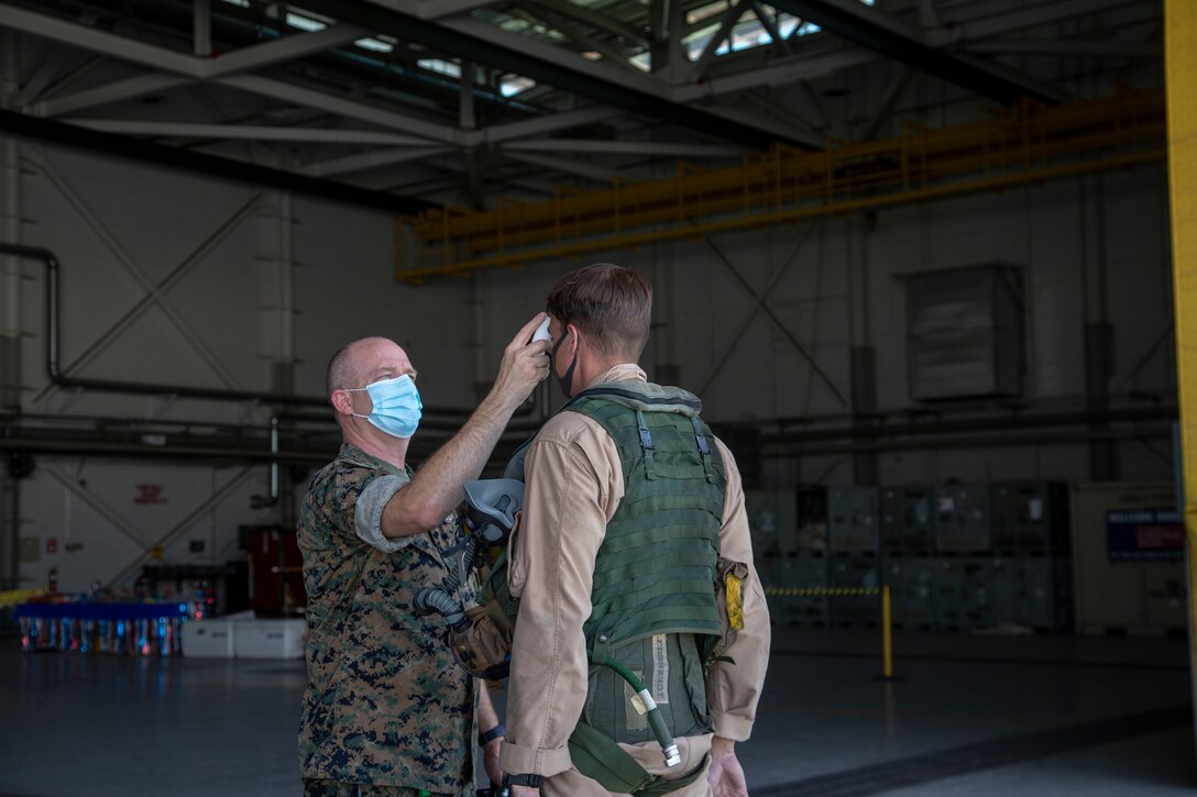 Marines and Sailors with Marine Attack Squadron (VMA) 214 return from deployment in support of Operation Inherent Resolve to Marine Corps Air Station (MCAS) Yuma, July 25, 2020.