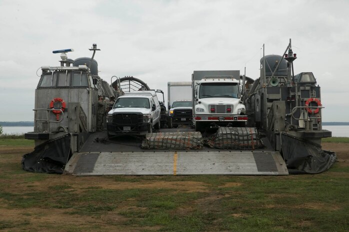 United States Marines and Sailors conduct a joint operation exercise aboard Naval Support Facility Indian Head and Naval Support Facility Annex Stumpneck from Sept. 15 – 17, 2020. Capital Shield demonstrates how the Chemical Biological Incident Response Force can expeditiously deploy along with the United States Navy in an amphibious capacity in support of a chemical, biological, radiological, nuclear, or high yield explosive incident. (Official U.S. Marine Corps photo by Lance Cpl. Blakely Graham)